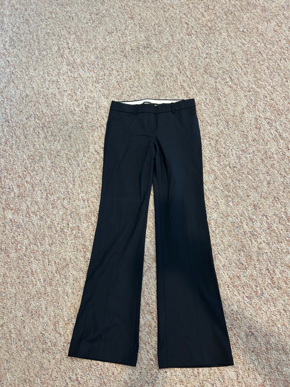 Theory Black Flared Dress Pants